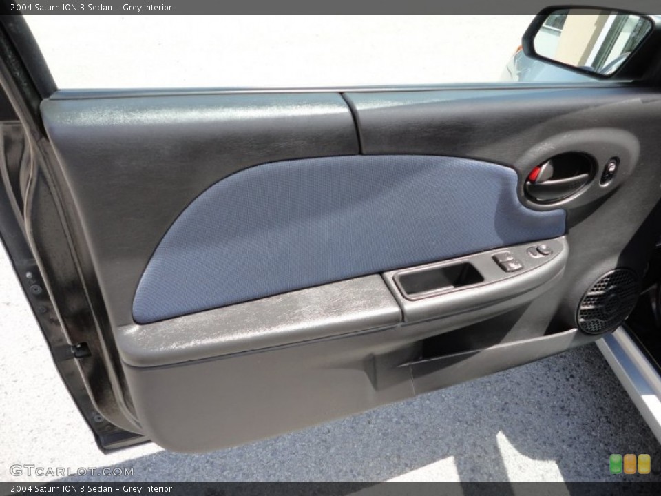 Grey Interior Door Panel for the 2004 Saturn ION 3 Sedan #50540608