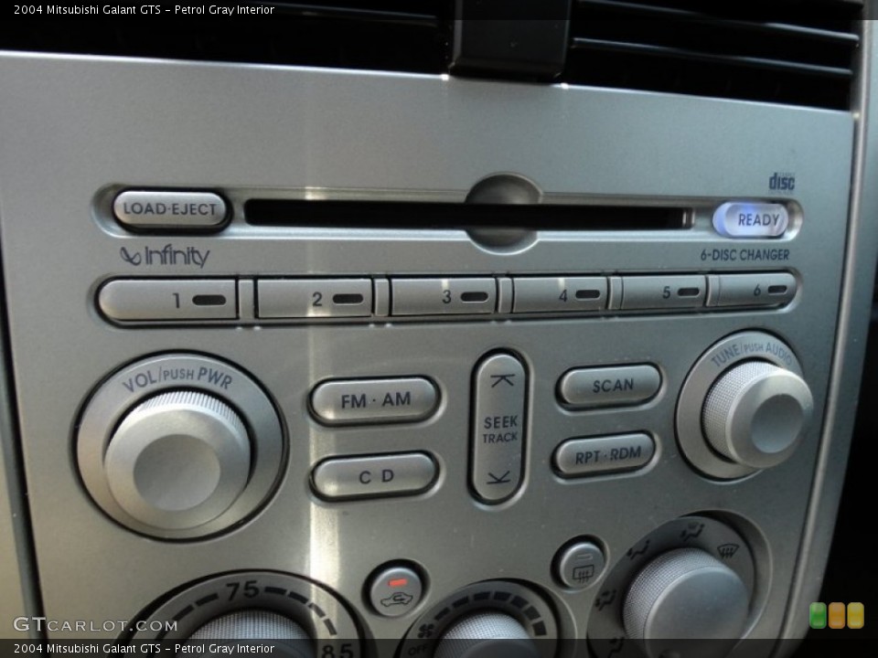 Petrol Gray Interior Controls for the 2004 Mitsubishi Galant GTS #50542858