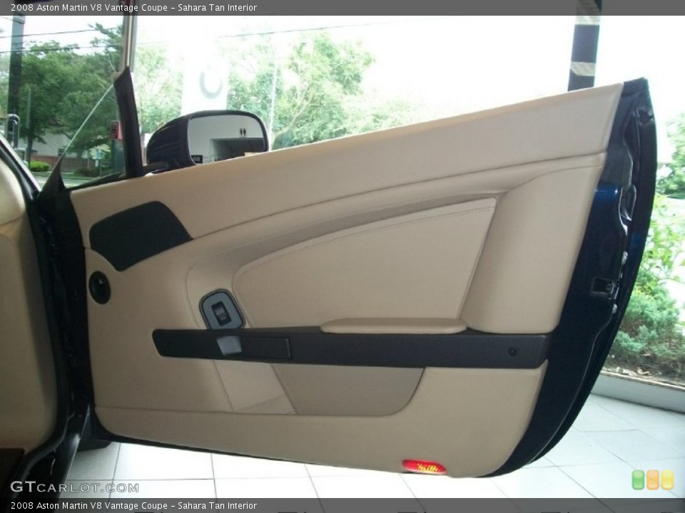 Sahara Tan Interior Door Panel for the 2008 Aston Martin V8 Vantage Coupe #50543014