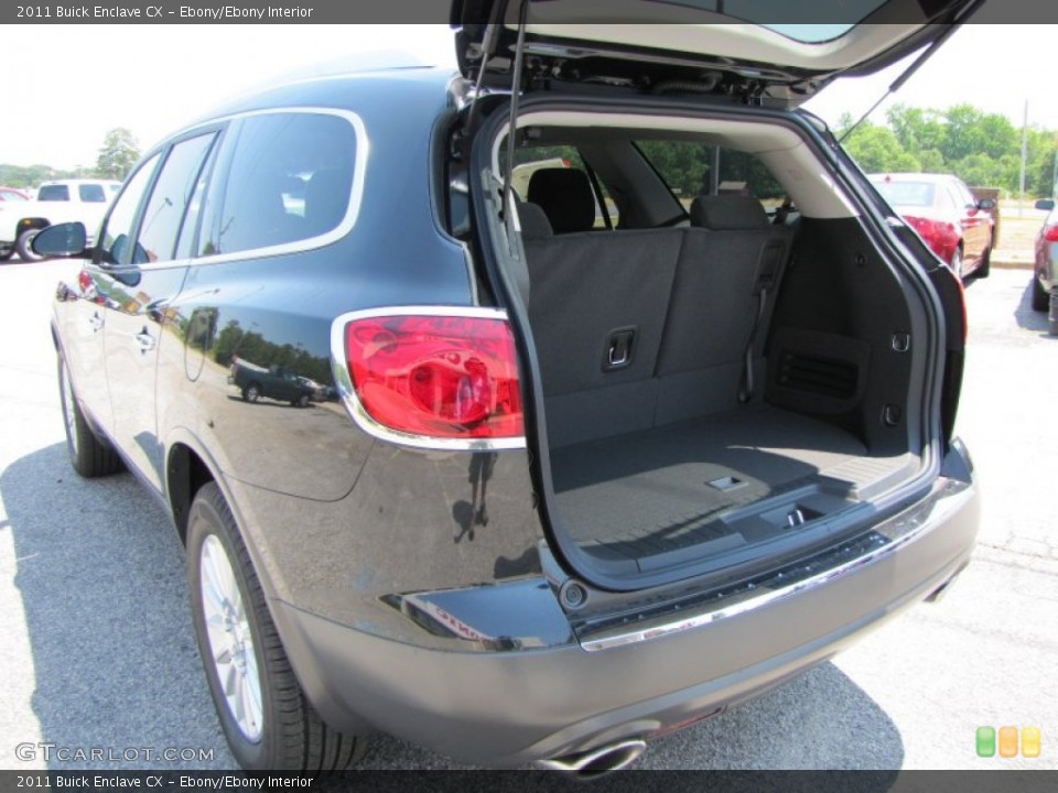 Ebony/Ebony Interior Trunk for the 2011 Buick Enclave CX #50543170