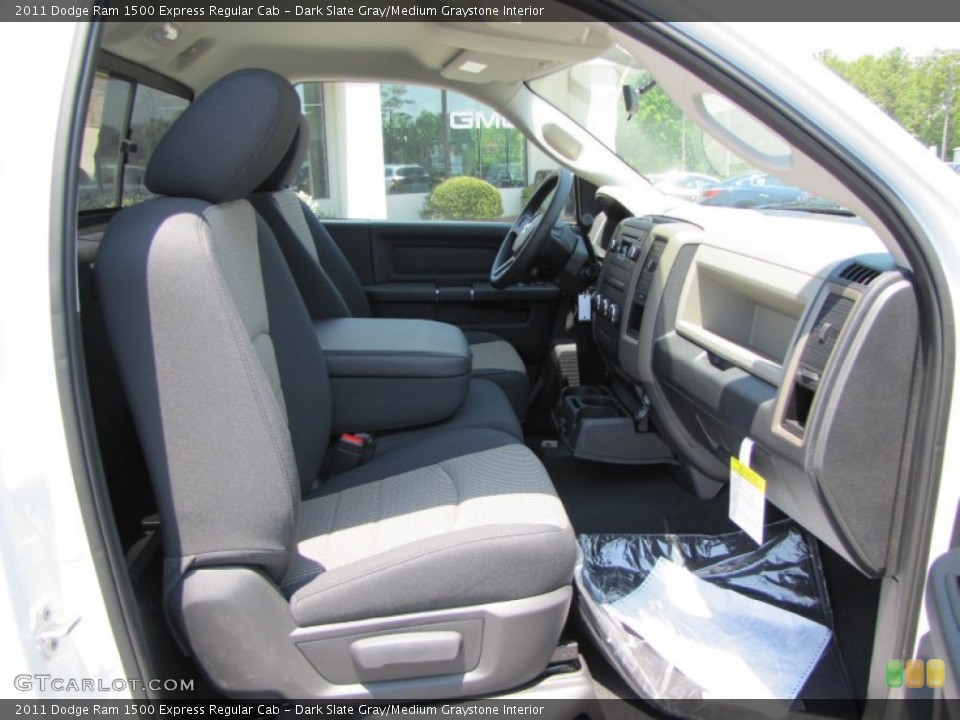 Dark Slate Gray/Medium Graystone Interior Photo for the 2011 Dodge Ram 1500 Express Regular Cab #50543539