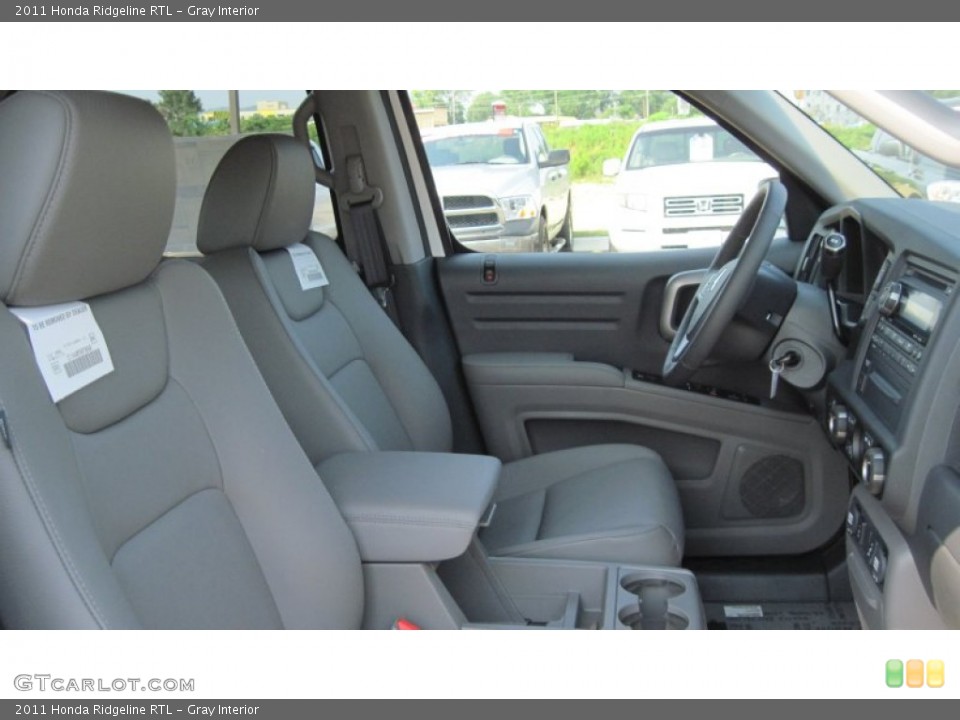 Gray Interior Photo for the 2011 Honda Ridgeline RTL #50544250