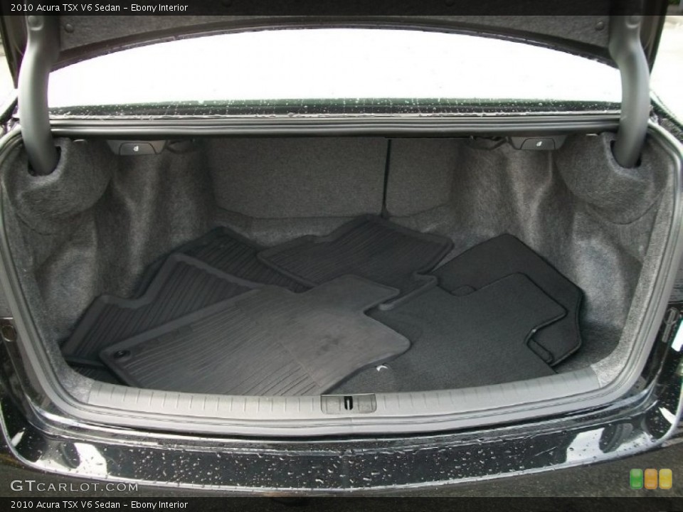 Ebony Interior Trunk for the 2010 Acura TSX V6 Sedan #50544373