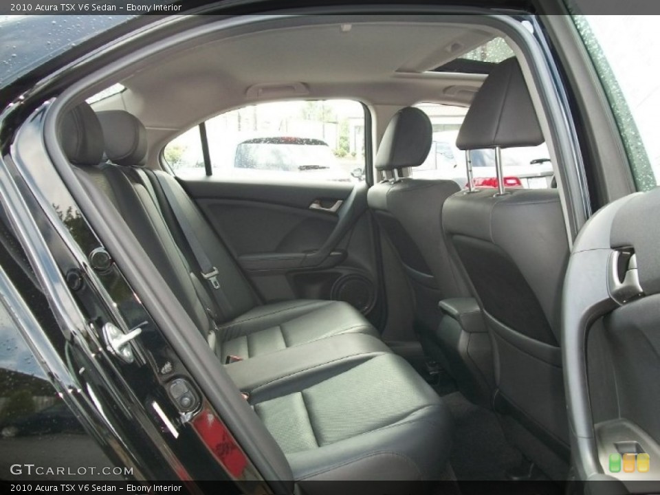 Ebony Interior Photo for the 2010 Acura TSX V6 Sedan #50544424