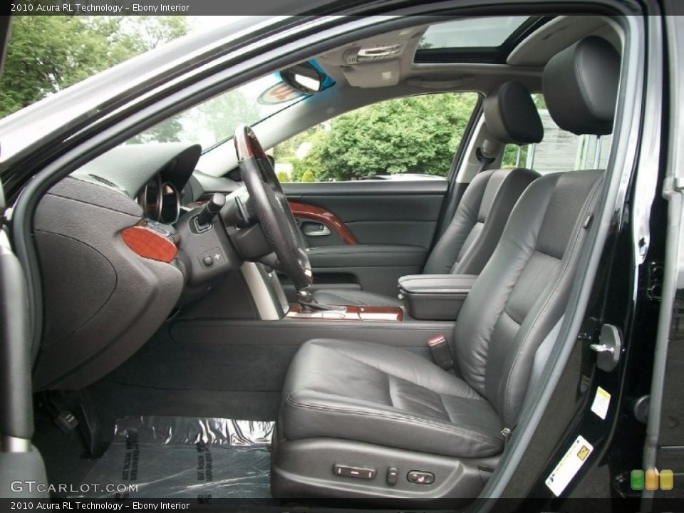 Ebony Interior Photo for the 2010 Acura RL Technology #50544706