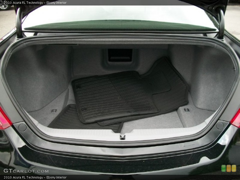 Ebony Interior Trunk for the 2010 Acura RL Technology #50544874