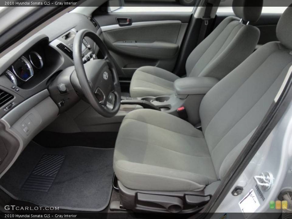 Gray Interior Photo for the 2010 Hyundai Sonata GLS #50544898