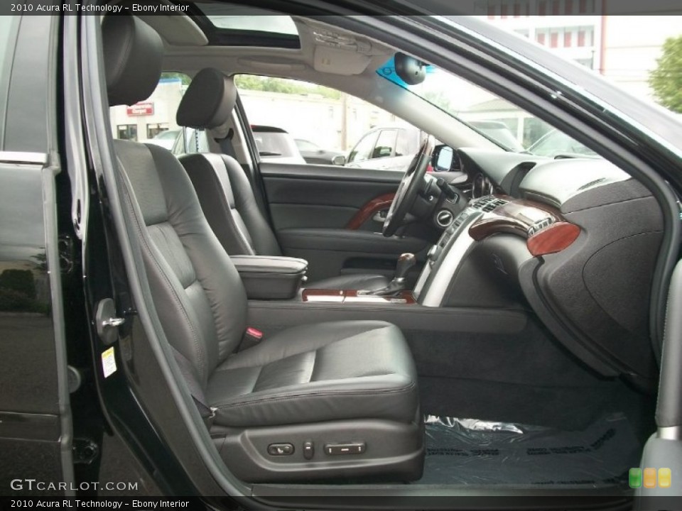 Ebony Interior Photo for the 2010 Acura RL Technology #50544946