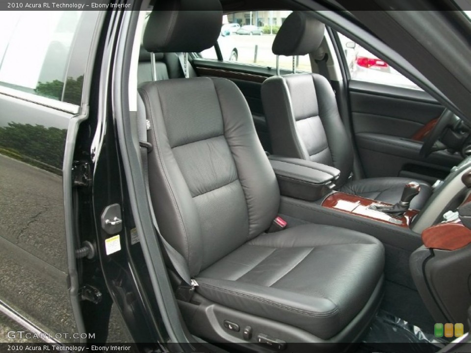 Ebony Interior Photo for the 2010 Acura RL Technology #50544994