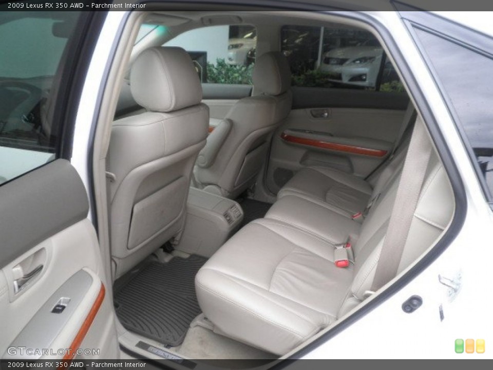 Parchment Interior Photo for the 2009 Lexus RX 350 AWD #50545444