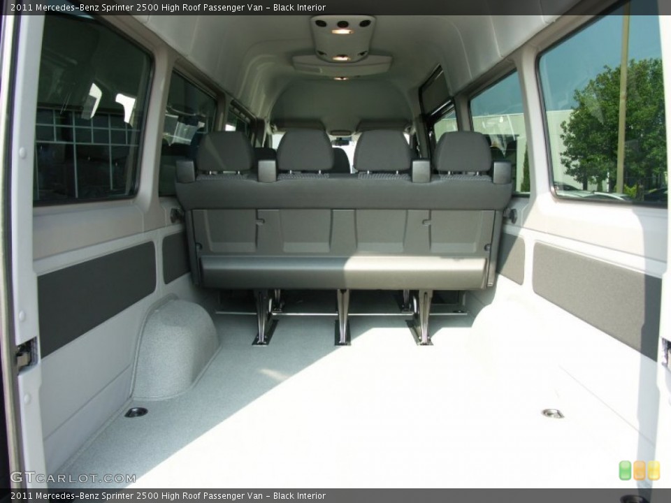 Black Interior Photo for the 2011 Mercedes-Benz Sprinter 2500 High Roof Passenger Van #50545891