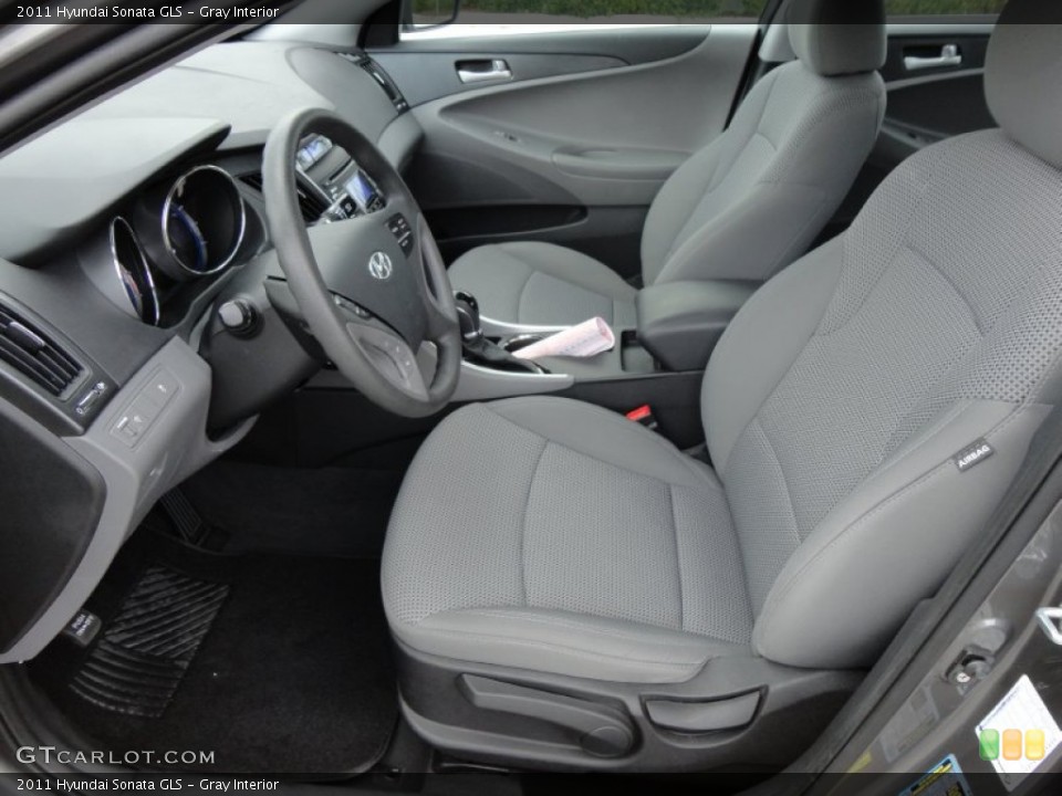 Gray Interior Photo for the 2011 Hyundai Sonata GLS #50546185