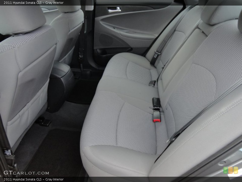 Gray Interior Photo for the 2011 Hyundai Sonata GLS #50546215