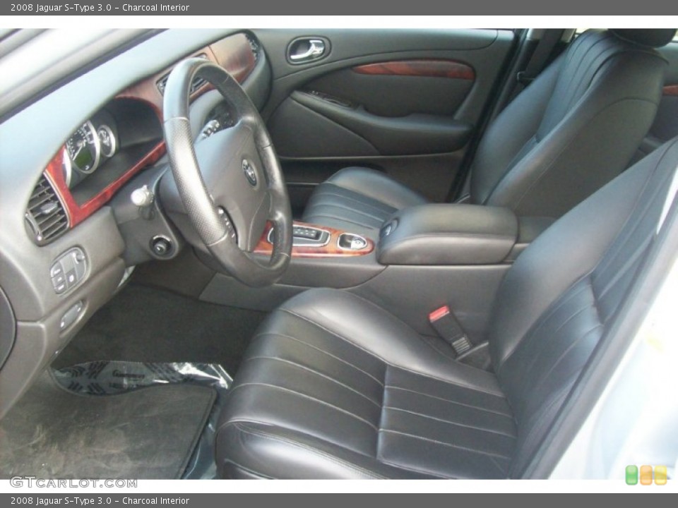 Charcoal Interior Photo for the 2008 Jaguar S-Type 3.0 #50546668