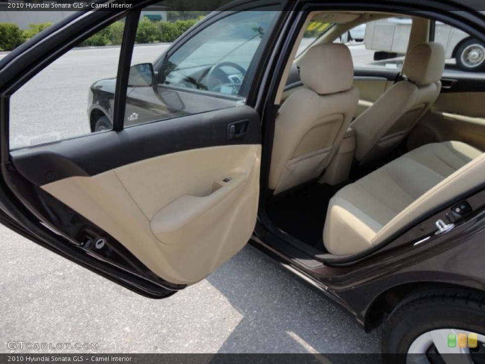 Camel Interior Door Panel for the 2010 Hyundai Sonata GLS #50547316