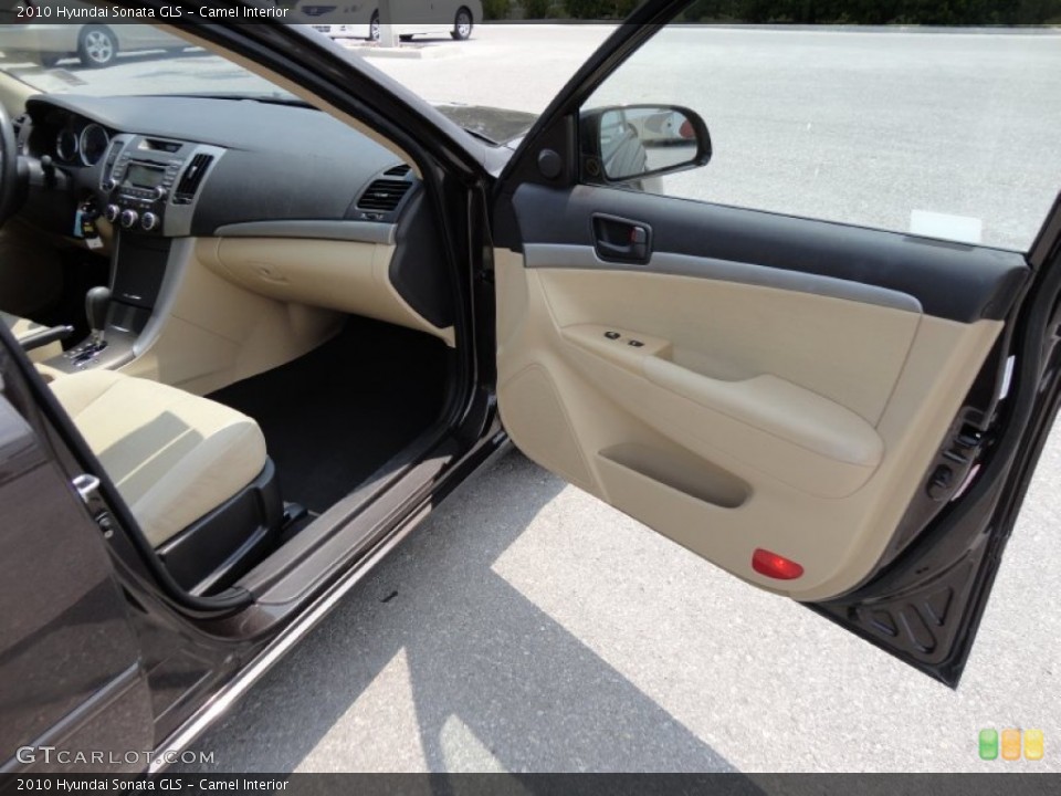 Camel Interior Door Panel for the 2010 Hyundai Sonata GLS #50547376