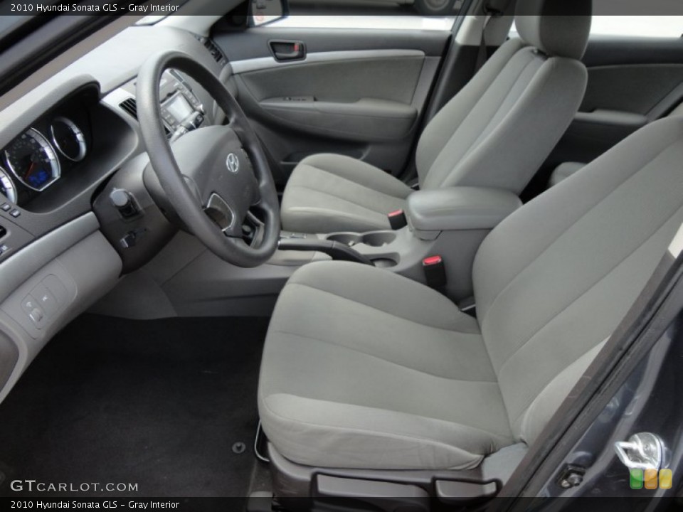 Gray Interior Photo for the 2010 Hyundai Sonata GLS #50547568