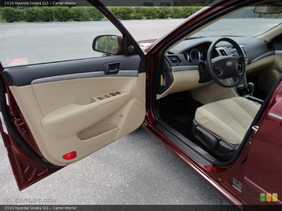 Camel Interior Photo for the 2010 Hyundai Sonata GLS #50547832