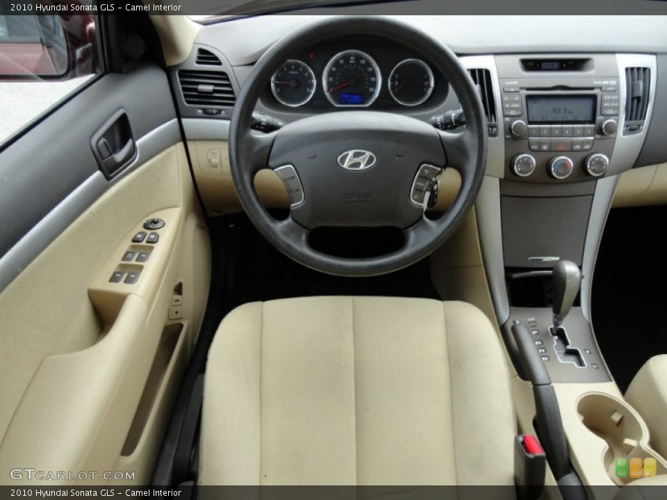 Camel Interior Dashboard for the 2010 Hyundai Sonata GLS #50547865