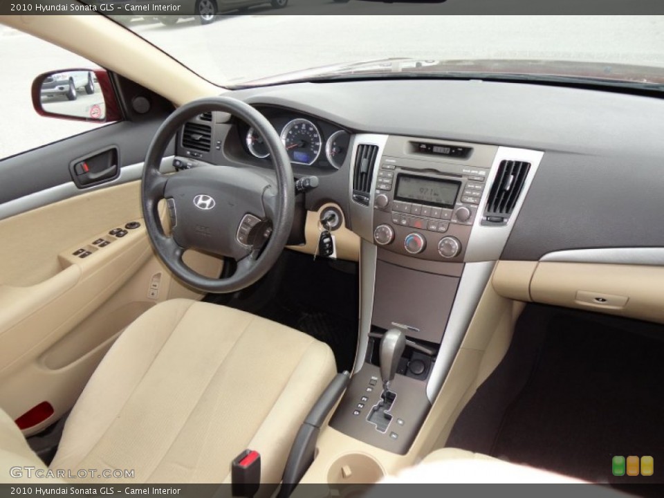 Camel Interior Dashboard for the 2010 Hyundai Sonata GLS #50547901