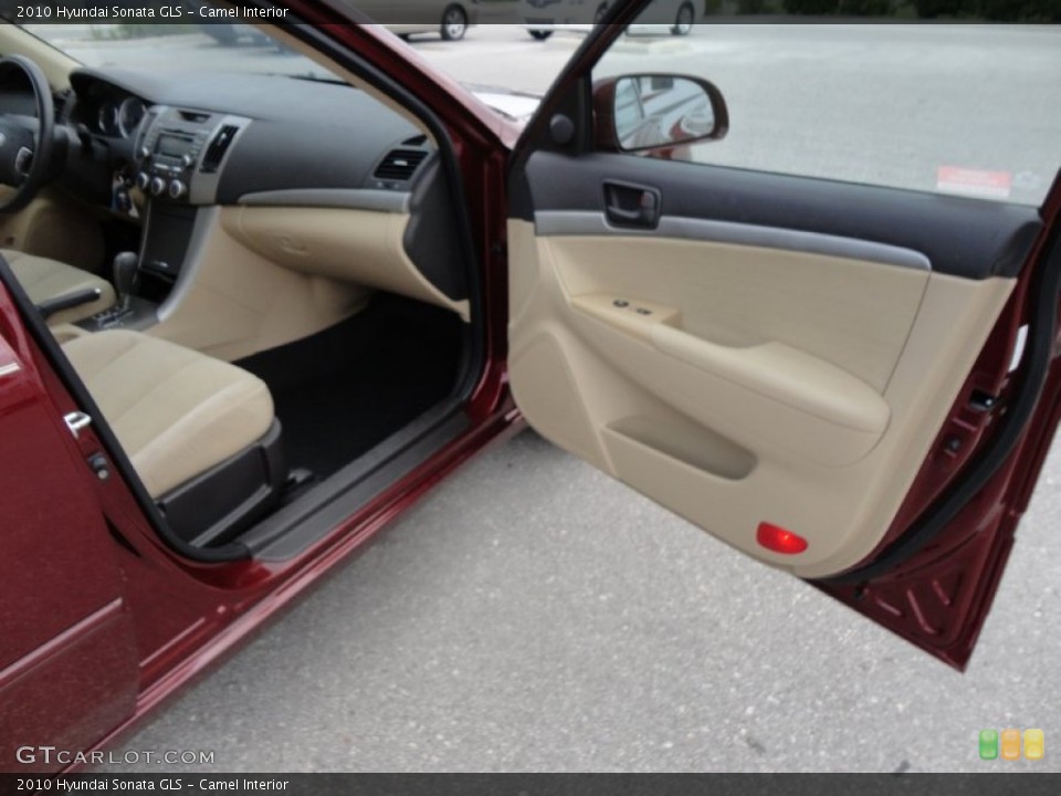 Camel Interior Door Panel for the 2010 Hyundai Sonata GLS #50547913
