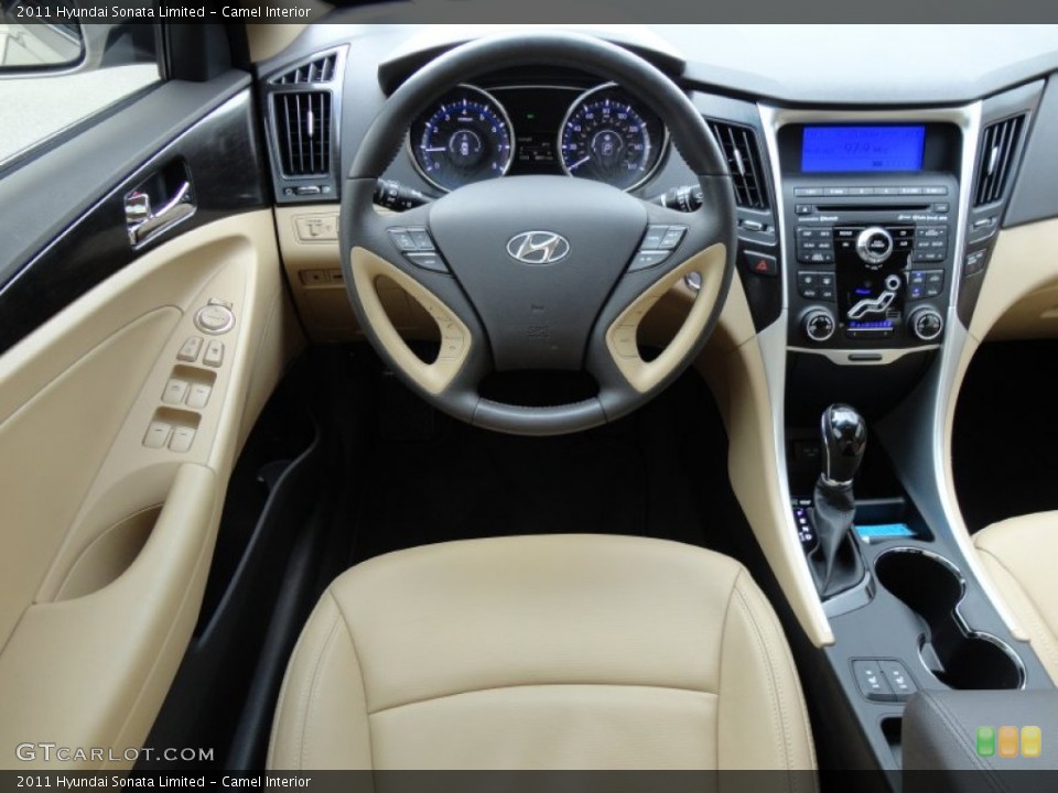 Camel Interior Dashboard for the 2011 Hyundai Sonata Limited #50548201
