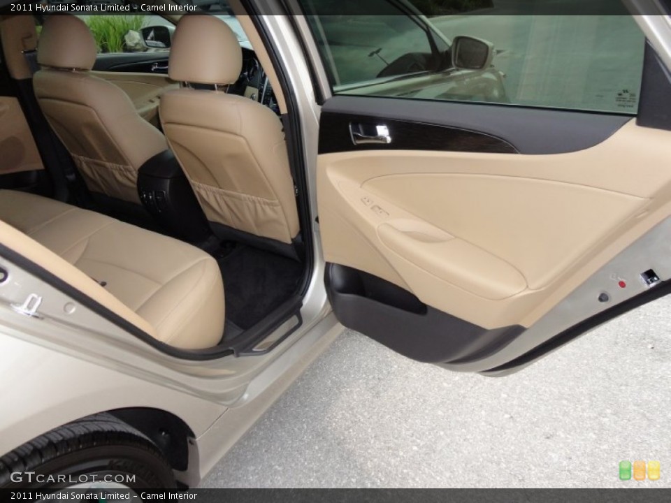 Camel Interior Door Panel for the 2011 Hyundai Sonata Limited #50548216