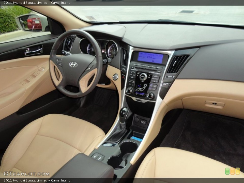 Camel Interior Photo for the 2011 Hyundai Sonata Limited #50548219