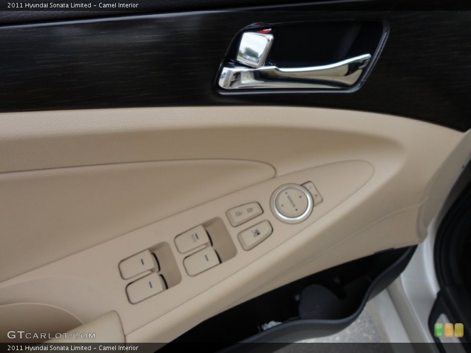 Camel Interior Controls for the 2011 Hyundai Sonata Limited #50548252