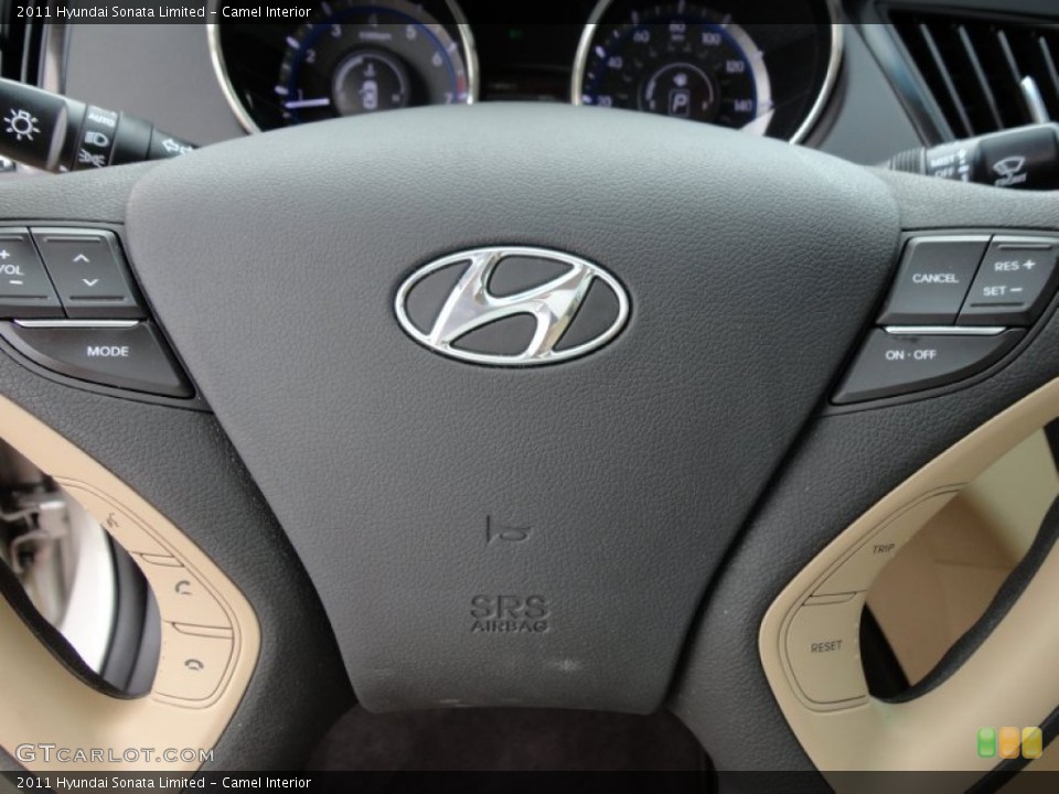 Camel Interior Controls for the 2011 Hyundai Sonata Limited #50548270