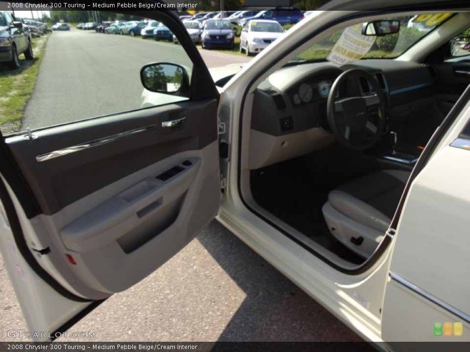 Medium Pebble Beige/Cream Interior Door Panel for the 2008 Chrysler 300 Touring #50548471