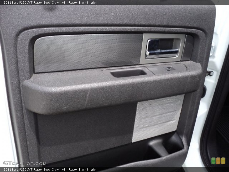 Raptor Black Interior Door Panel for the 2011 Ford F150 SVT Raptor SuperCrew 4x4 #50552656