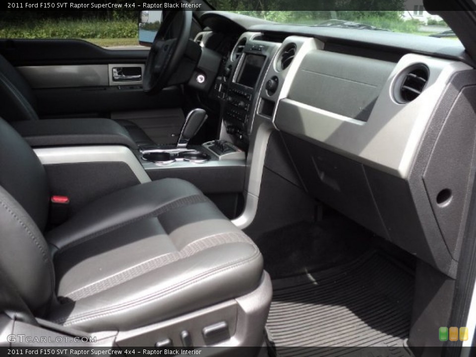 Raptor Black Interior Photo for the 2011 Ford F150 SVT Raptor SuperCrew 4x4 #50552803