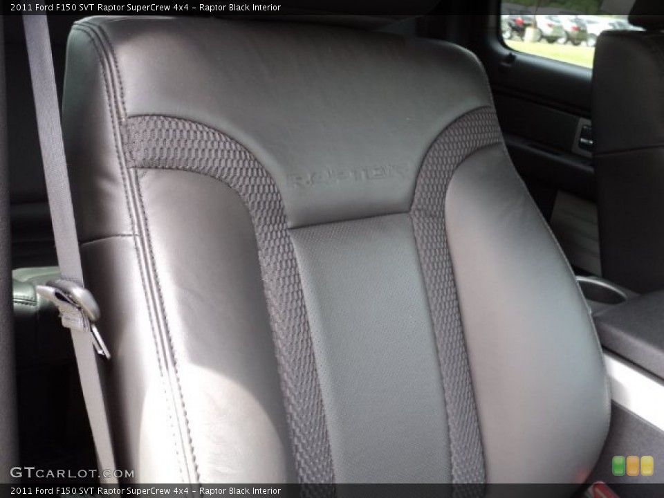 Raptor Black Interior Photo for the 2011 Ford F150 SVT Raptor SuperCrew 4x4 #50552815