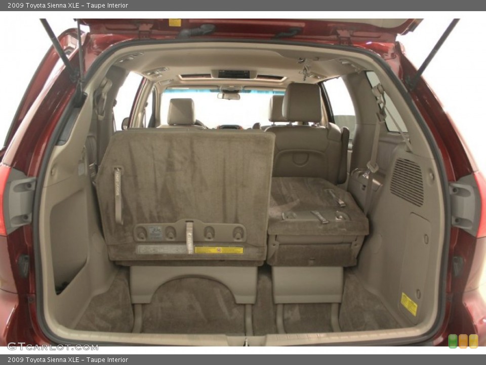 Taupe Interior Trunk for the 2009 Toyota Sienna XLE #50554261