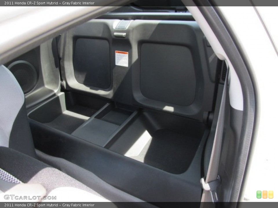 Gray Fabric Interior Photo for the 2011 Honda CR-Z Sport Hybrid #50555359