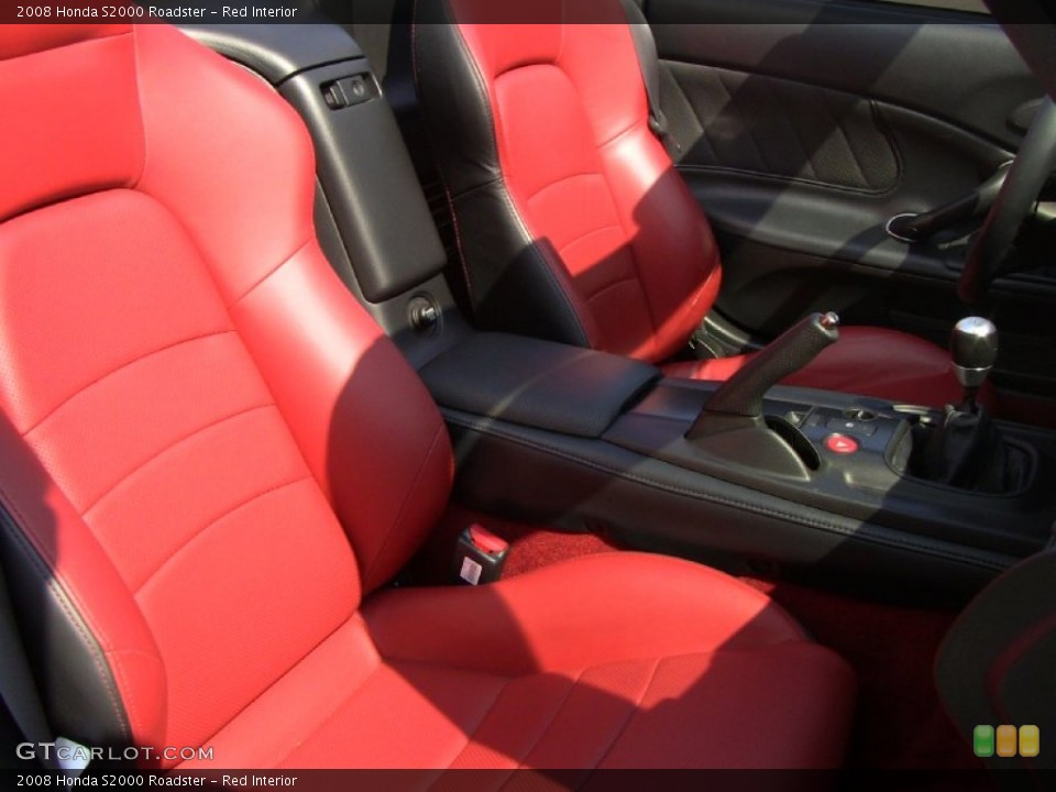 Red Interior Photo for the 2008 Honda S2000 Roadster #50555605