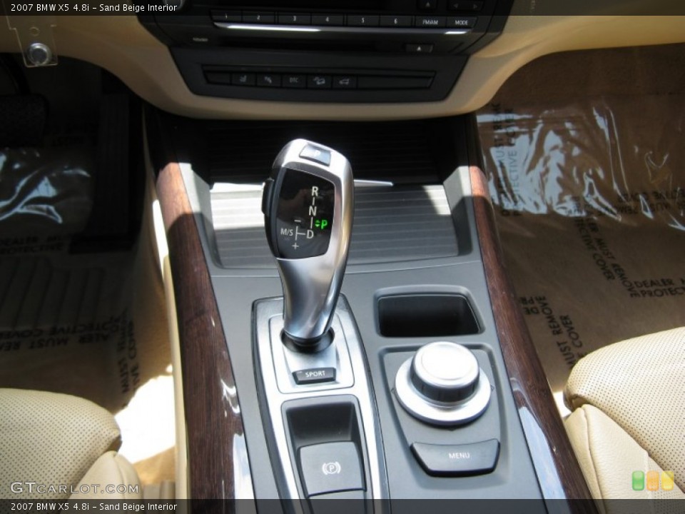 Sand Beige Interior Transmission for the 2007 BMW X5 4.8i #50557225
