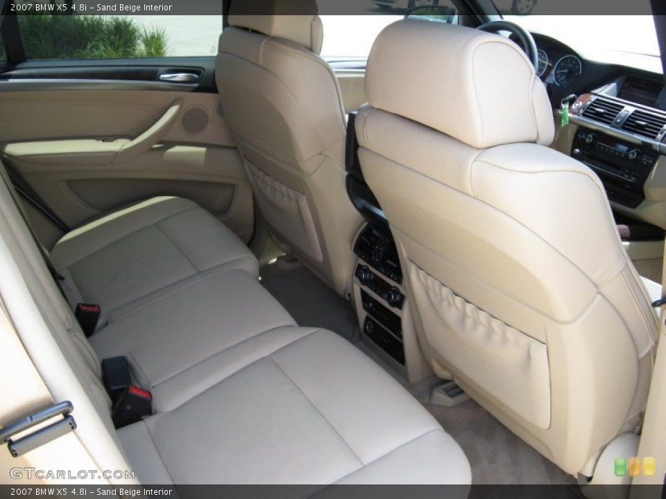 Sand Beige Interior Photo for the 2007 BMW X5 4.8i #50557345