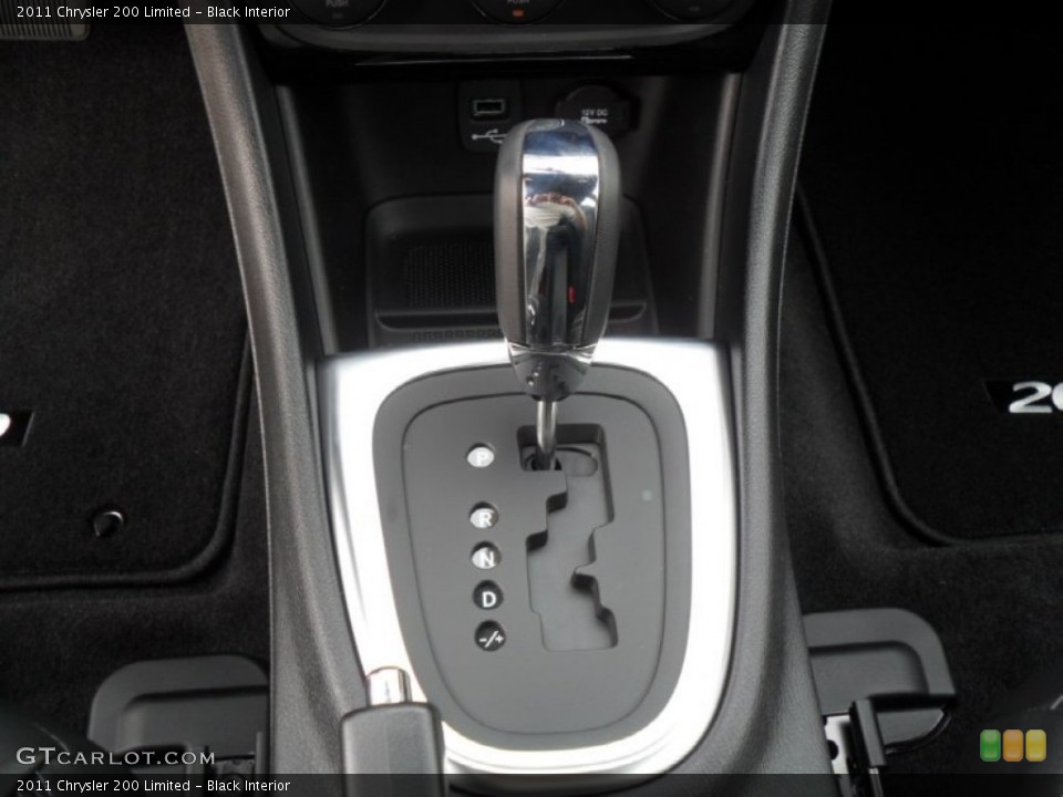 Black Interior Transmission for the 2011 Chrysler 200 Limited #50558059