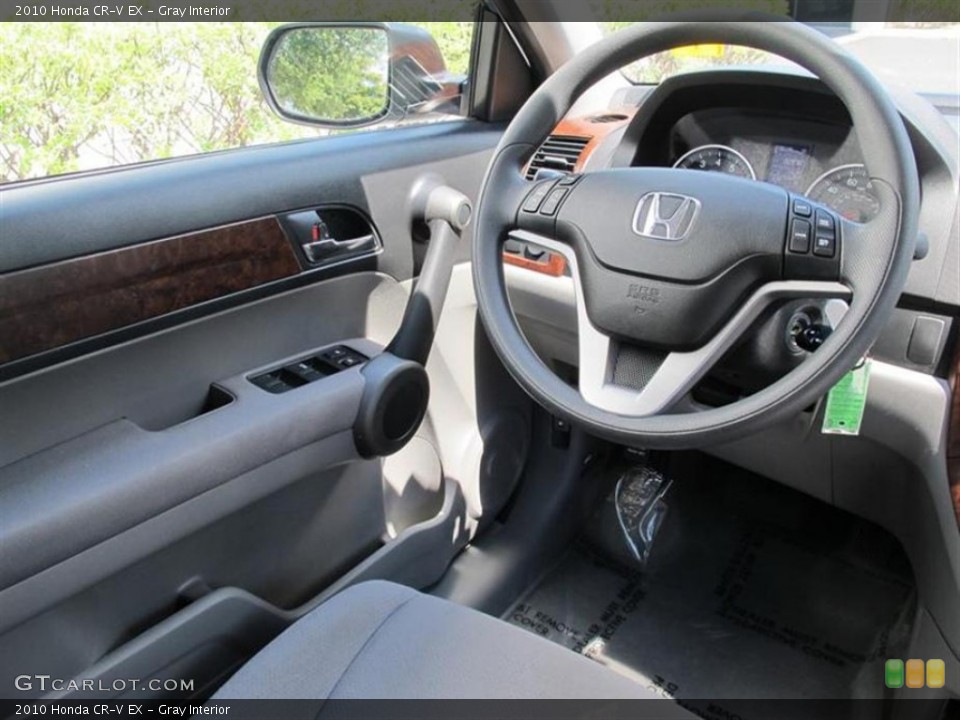 Gray Interior Photo for the 2010 Honda CR-V EX #50560957