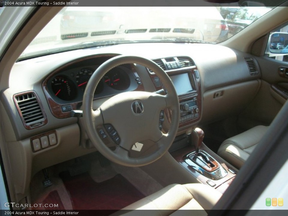 Saddle Interior Dashboard for the 2004 Acura MDX Touring #50561083