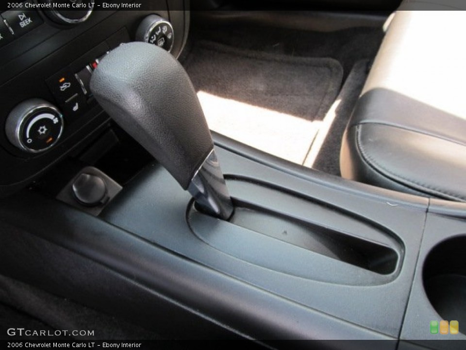 Ebony Interior Transmission for the 2006 Chevrolet Monte Carlo LT #50561122