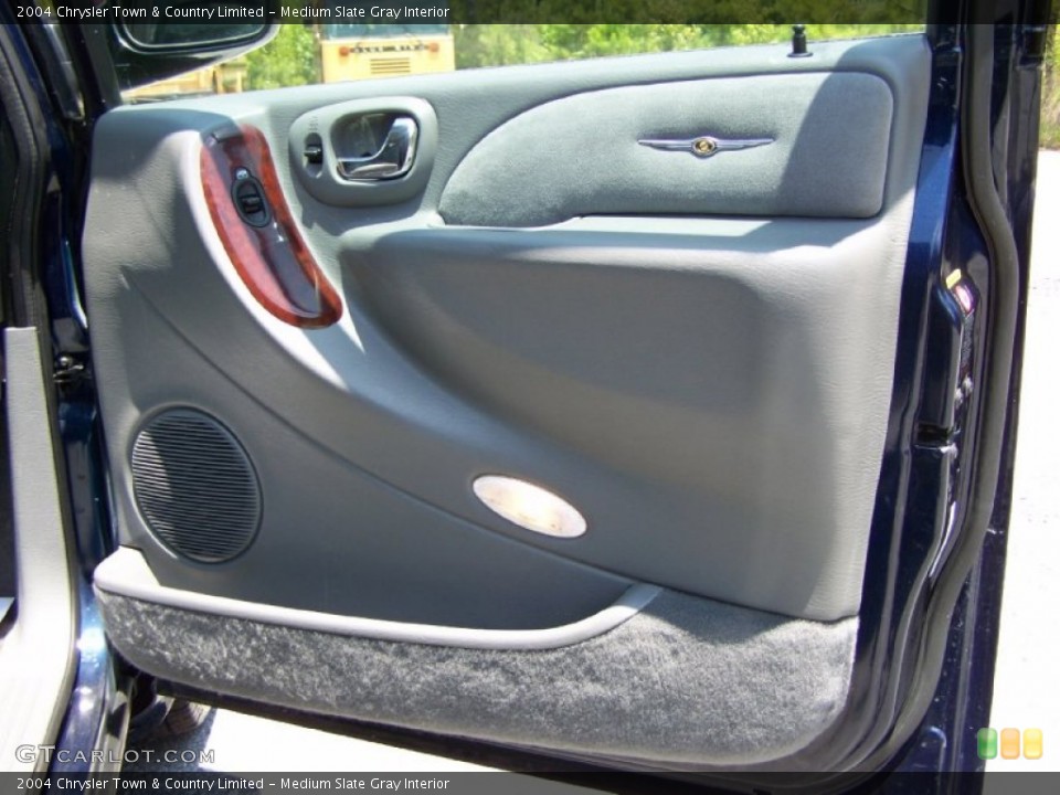 Medium Slate Gray Interior Door Panel for the 2004 Chrysler Town & Country Limited #50561866