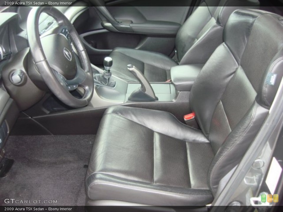 Ebony Interior Photo for the 2009 Acura TSX Sedan #50563504