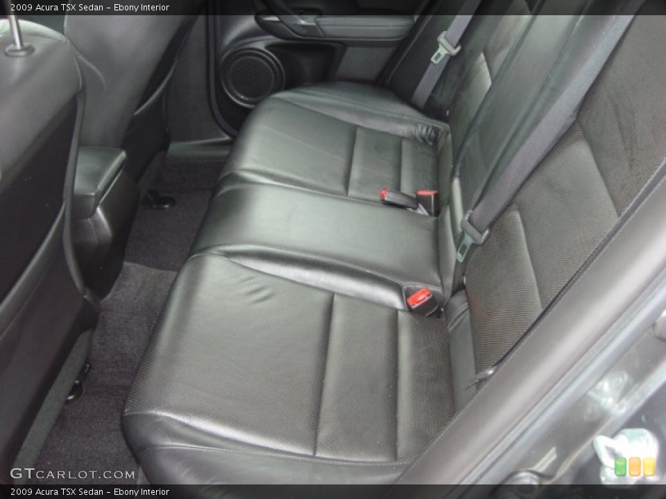 Ebony Interior Photo for the 2009 Acura TSX Sedan #50563516