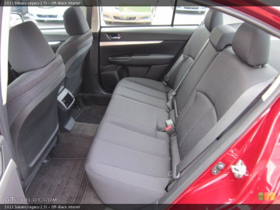 Off-Black Interior Photo for the 2011 Subaru Legacy 2.5i #50564503