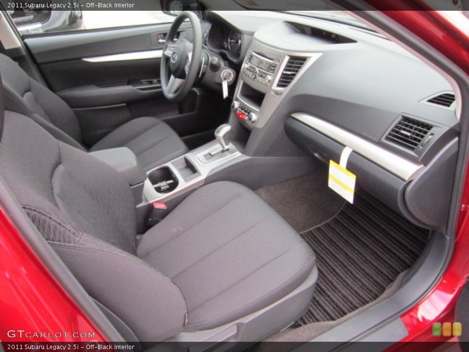 Off-Black Interior Photo for the 2011 Subaru Legacy 2.5i #50564533
