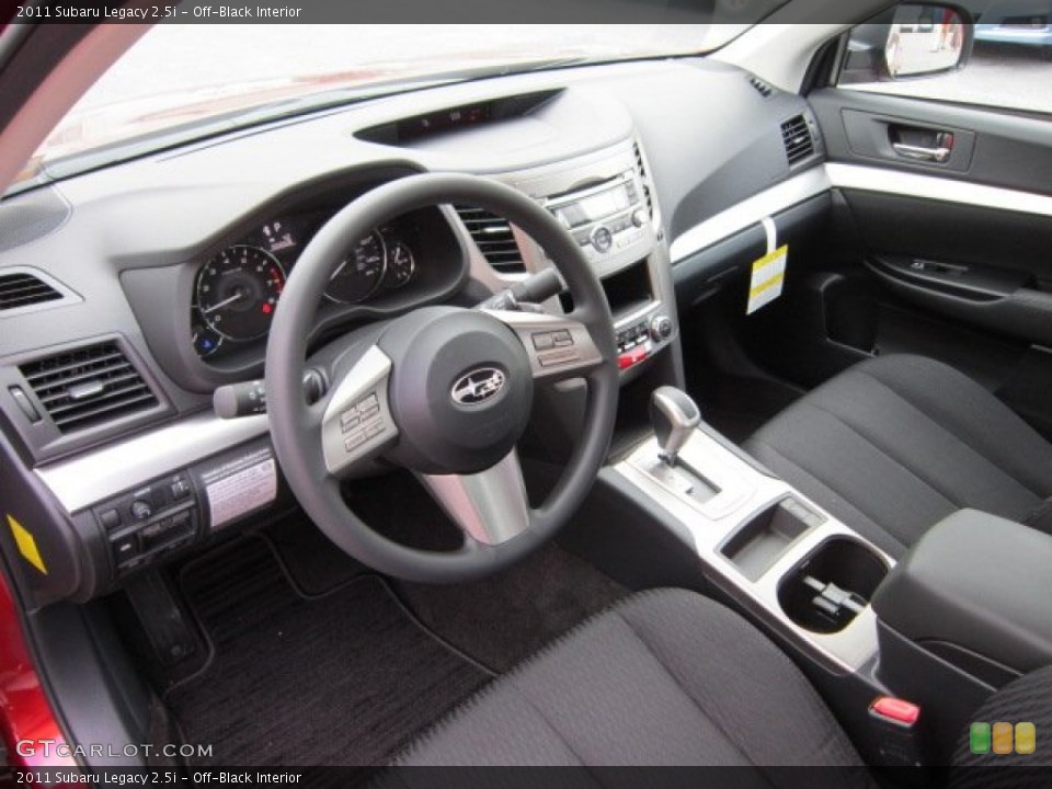 Off-Black Interior Photo for the 2011 Subaru Legacy 2.5i #50564635