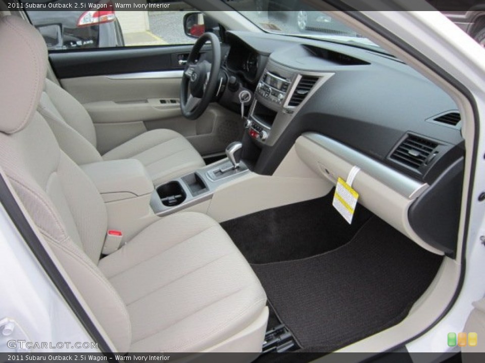 Warm Ivory Interior Photo for the 2011 Subaru Outback 2.5i Wagon #50565118